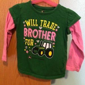 Girls long sleeve top